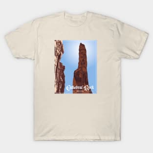 Cathedral Rock Poster T-Shirt